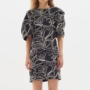 InWear Hodge Embroidered Floral Dress US 10